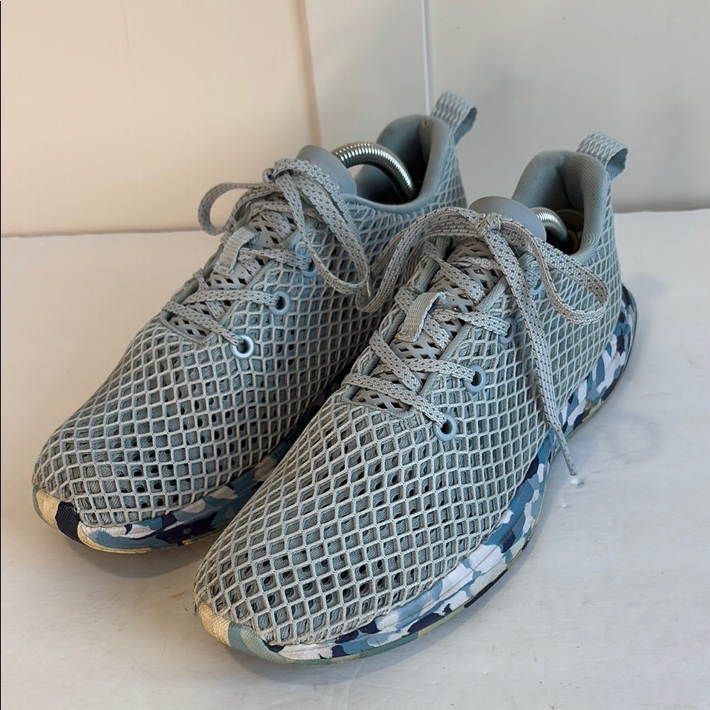 NOBULL Blue/Camo Diamond Mesh Runner